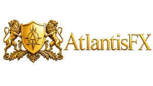 AtlantisFX official transparent gold logo
